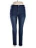 Unbranded Solid Blue Jeans Size XL - photo 1