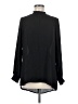 DR2 100% Polyester Black Long Sleeve Blouse Size M - photo 1