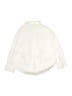 Zara Solid Ivory Long Sleeve Button-Down Shirt Size 8 - 9 - photo 2