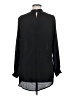 DR2 100% Polyester Black Long Sleeve Blouse Size M - photo 2