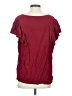 BLOOMCHIC 100% Rayon Burgundy Red Short Sleeve Blouse Size 22 - photo 2