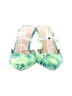 Shoedazzle Green Heels Size 7 - photo 2