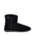 Bearpaw 100% Suede Black Ankle Boots Size 11 - photo 1