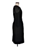 Talbots 100% Polyester Solid Black Cocktail Dress Size 8 - photo 4