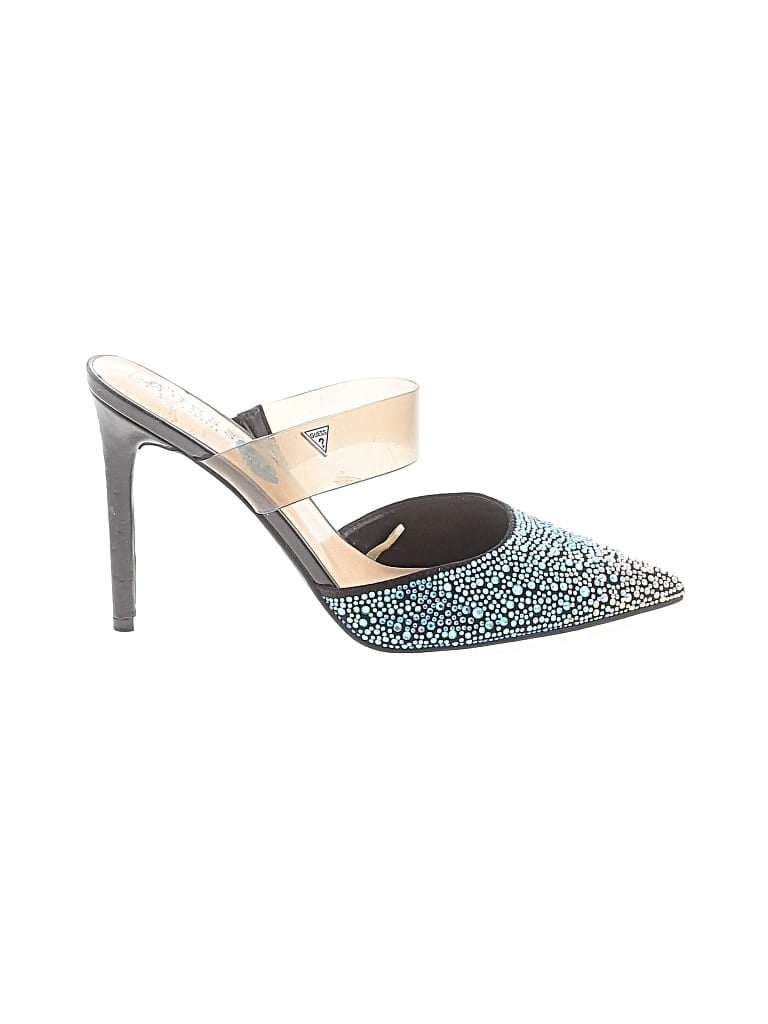 Pre-owned Guess Heels In Teal