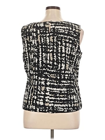 St. John Sleeveless Silk Top (view 2)