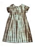Lands' End 100% Cotton Tie-dye Teal Dress Size 7 - photo 1
