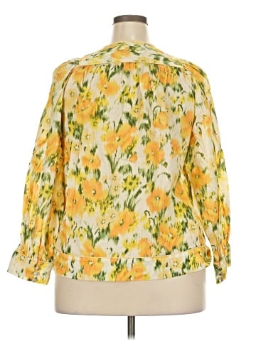 Tuckernuck 3/4 Sleeve Blouse (view 2)