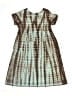 Lands' End 100% Cotton Tie-dye Teal Dress Size 7 - photo 2