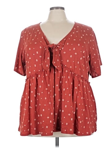Torrid Short Sleeve Blouse (view 1)
