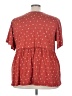 Torrid Red Short Sleeve Blouse Size 4X Plus (4) - photo 2