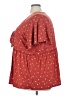 Torrid Red Short Sleeve Blouse Size 4X Plus (4) - photo 5