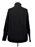 Double Zero 100% Cotton Black Turtleneck Sweater Size M - photo 2