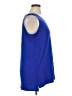 Zenana Blue Sleeveless T-Shirt Size 1X - photo 4