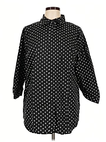 Chelsea Studio 3/4 Sleeve Button-Down Shirt (view 1)