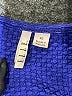 Elle Solid Blue Casual Dress Size XS - photo 7