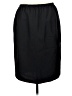 Unbranded 100% Polyester Solid Black Formal Skirt Size 16 (petite) - photo 1