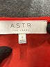 ASTR The Label 100% Polyester Solid Orange Romper Size S - photo 4