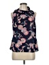 Laundry by Shelli Segal 100% Polyester Paisley Blue Sleeveless Blouse Size M - photo 1