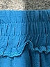 Unbranded 100% Polyester Solid Blue Casual Pants Size L - photo 7