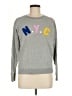 J.Crew 100% Cotton Graphic Gray Sweatshirt Size M - photo 1