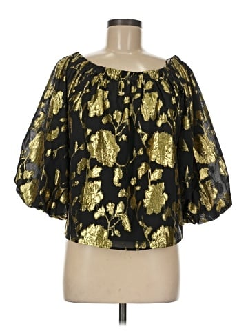 Flying Tomato 3/4 Sleeve Blouse (view 1)