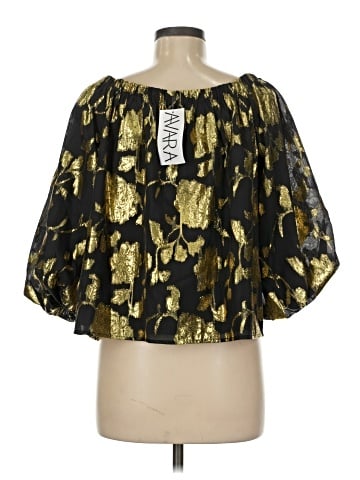 Flying Tomato 3/4 Sleeve Blouse (view 2)