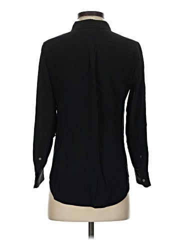 J.Crew Long Sleeve Silk Top (view 2)