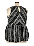 True Craft 100% Cotton Black Sleeveless Blouse Size 3X - photo 2