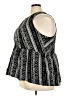 True Craft 100% Cotton Black Sleeveless Blouse Size 3X - photo 5
