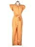Heyson Solid Orange Jumpsuit Size L - photo 1