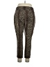 Cooper & Ella Animal Print Gold Casual Pants Size 16 - photo 2