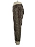 Cooper & Ella Animal Print Gold Casual Pants Size 16 - photo 5