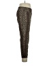 Cooper & Ella Animal Print Gold Casual Pants Size 16 - photo 4
