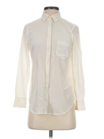 J.Crew Long Sleeve Silk Top (view 1)