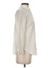 J.Crew 100% Silk Ivory Long Sleeve Silk Top Size 4 (petite) - photo 4
