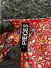 Pieces 100% Viscose Paisley Red Casual Dress Size S - photo 7
