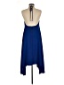 Halston Heritage Solid Blue Cocktail Dress Size 8 - photo 2
