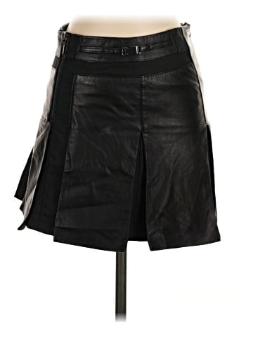 Bebe Faux Leather Skirt (view 1)