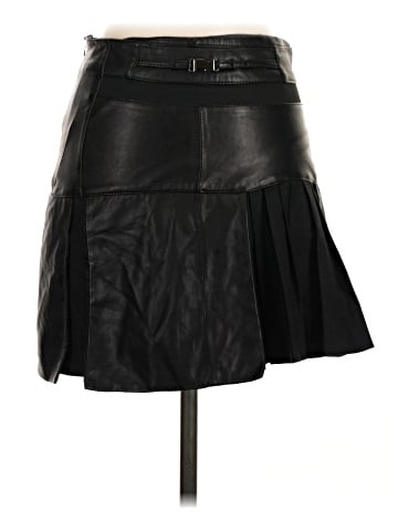 Bebe Faux Leather Skirt (view 2)