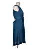 Venus Solid Blue Cocktail Dress Size L - photo 4
