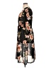 Siren Lily 100% Polyester Black Kimono Size 1X - photo 5