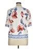Talbots Ivory Short Sleeve Blouse Size XL - photo 2