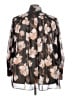 DR2 100% Polyester Floral Brown 3/4 Sleeve Blouse Size 3X - photo 2