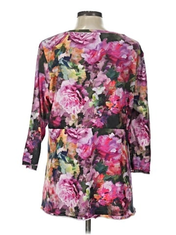 Soft Surroundings 3/4 Sleeve Top (view 2)