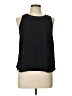 J.Crew 100% Polyester Black Sleeveless Blouse Size 12 (petite) - photo 1