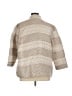 Chico's Stripes Ivory Jacket Size XL (3) - photo 2