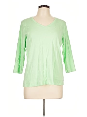 St. John's Bay 3/4 Sleeve T-Shirt (view 1)
