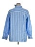 L.L.Bean 100% Linen Stripes Blue Long Sleeve Button-Down Shirt Size XL (petite) - photo 2