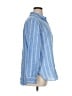 L.L.Bean 100% Linen Stripes Blue Long Sleeve Button-Down Shirt Size XL (petite) - photo 4